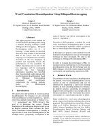 Tài liệu Báo cáo khoa học: 