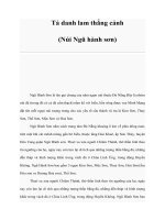 Tài liệu Tả danh lam thắng cảnh (Núi Ngũ hành sơn) doc