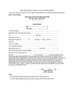 Tài liệu MẪU ĐƠN ĐỀ NGHỊ CẤP PHÉP HOẠT ĐỘNG VẬT LIỆU NỔ CÔNG NGHIỆP pot