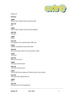 Tài liệu Episode 30 Love hurts ppt