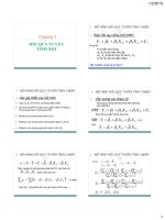 Tài liệu MÔ HÌNH HỐI QUY TUYẾN TÍNH BỘI doc