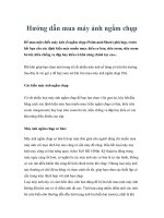 Tài liệu Hướng dẫn mua máy ảnh ngắm chụp doc