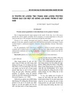 Tài liệu Di truyền số lượng tính trạng hàm lượng protein trong gạo của một số giống lúa đang trồng ở Việt Nam potx