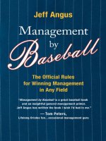 Tài liệu The Official Rules for Winning Management in Any Field doc
