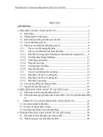 đấu thầu quốc tế trong hoạt động đầu tư ở việt nam