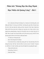 Tài liệu Phân tích 