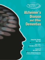 Tài liệu Alzheimer’s Disease and Other Dementias doc