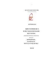 Nghiên cứu mô hình PKI  phục vụ xác thực và bảo mật một số giao dịch điện tử ngân hàng