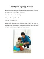 Tài liệu Bài học từ việc dạy bé đi bô potx