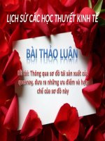 đề tài thông qua sơ đồ tái sản xuất của quesnay, đưa ra những ưu điểm và hạn chế của sơ đồ này