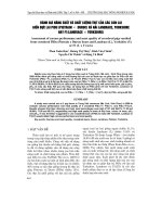 Tài liệu BÁO CÁO 