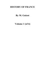 Tài liệu HISTORY OF FRANCE docx