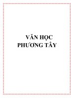 văn học phương tây
