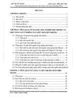 tính toán thiết kế hệ thống xử lý nước thải công ty dệt nhuộm trần hiệp thành