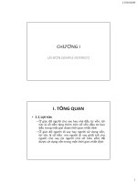 Tài liệu CHƯƠNG I LÃI ĐƠN (SIMPLE INTEREST) pptx