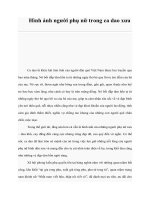 Tài liệu Hình ảnh người phụ nữ trong ca dao xưa potx