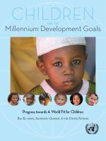 Tài liệu Children And The Millennium Development Goals pdf