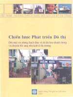 Tài liệu Chiến lược phát triển đô thị docx