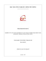 Nghiên cứu mô hình và quy hoạch triển khai điện toán đám mây trong cơ quan nhà nước