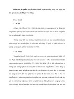 Tài liệu Phân tích tác phẩm Nguyễn Đình Chiểu, ngôi sao sáng trong văn nghệ của dân tộc của tác giả Phạm Văn Đồng pot