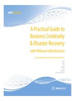 Tài liệu A Practical Guide to Business Continuity & Disaster Recovery with VMware Infrastructure docx