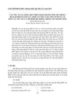 Tài liệu CÁC YẾU TỐ TÁC ĐỘNG ĐẾN TRIỂN KHAI THÀNH CÔNG HỆ THỐNG HOẠCH ĐỊNH NGUỒN LỰC (ERP) TẠI VIỆT NAM: MỘT ÁP DỤNG CẢI TIẾN CÁC YẾU TỐ CỦA MÔ HÌNH HỆ THỐNG THÔNG TIN THÀNH CÔNG pdf