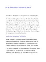 Tài liệu Thư mục về lĩnh vực quản lý trong trường hợp khẩn cấp docx