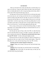 hiệu quả sản xuất kinh doanh trong công ty dược liệu twi - hà nội