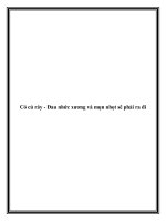 Tài liệu Có củ ráy - Đau nhức xương và mụn nhọt sẽ phải ra đi pptx