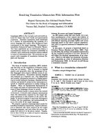 Tài liệu Báo cáo khoa học: 