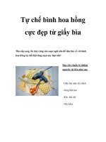 Tài liệu Tự chế bình hoa hồng cực đẹp từ giấy bìa docx