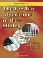 Tài liệu The top ten algorithms in data mining docx