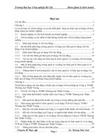 nâng cao hiệu quả sử dụng vốn lưu động tại công ty tnhh thương mại thịnh vượng