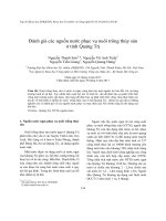 Tài liệu Báo cáo 