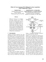 Tài liệu Báo cáo khoa học: 