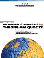 Tài liệu Doanh nghiệp và chính sách thương mại quốc tế doc