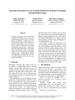 Tài liệu Báo cáo khoa học: 