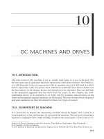 Chapter 10  DC machines and drives