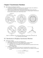 electric machine Chapter 5 Synchronous Machines
