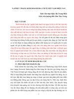 Tài liệu Thực trạng kinh doanh đa cấp tại Việt Nam hiện nay pdf