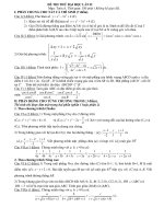 Tài liệu Đề Thi Thử Đại Học Khối A, A1, B, D Toán 2013 - Phần 19 - Đề 20 ppt