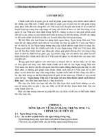 ngân hàng nhà nước việt nam với việc điều hành chính sách tiền tệ hiện nay