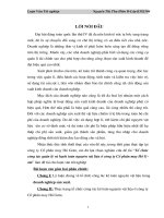 tổ chức công tác quản lý và hạch toán nguyên vật liệu ở công ty cổ phần may hồ gươm