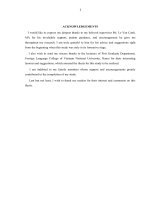 STUDENTS’ PERCEIVED DIFFICULTIES IN READING COMPREHENSION WITH REFERENCE TO NEW TIENG ANH 10 TEXTBOOK AT NGHI LOC IV HIGH SCHOOL a SURVEY INTERVIEW STUDY