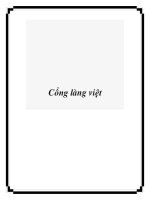 Tài liệu Cổng làng việt pdf