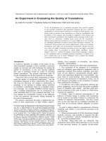 Tài liệu Báo cáo khoa học: 