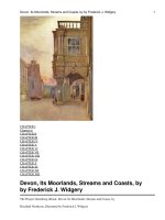 Tài liệu Devon, Its Moorlands, Streams and Coasts docx