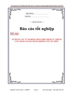 sử dụng tác tử di động phát hiện dịch vụ trong các mạng ngang hàng không có cấu trúc