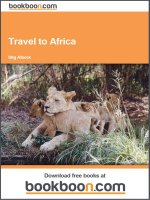 Tài liệu Travel to Africa pdf