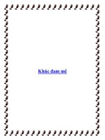 Tài liệu Khúc đam mê pptx